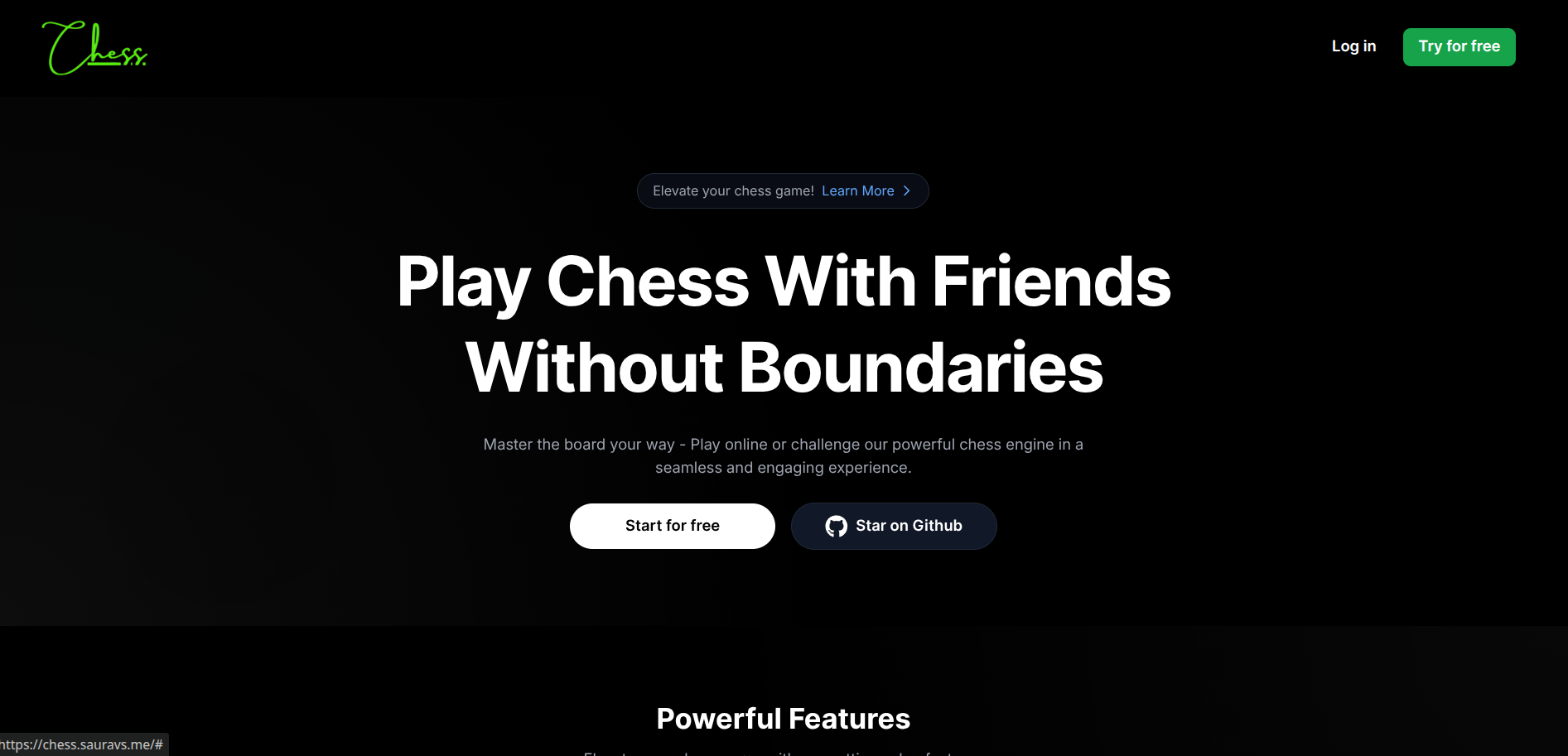 Multiplayer Chess Game